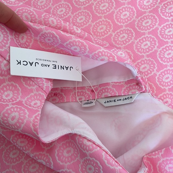 NEW Janie and Jack Brocade Shift Dress - Picture 6 of 6